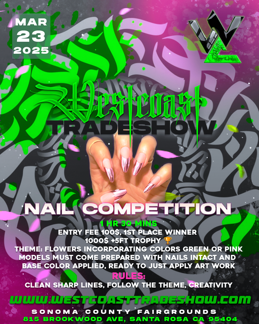 West Coast Trade Show - Nail Competition